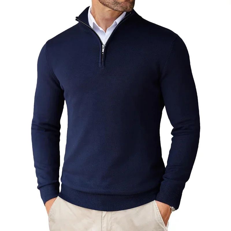 Bowen - Moderner Pullover mit Reißverschluss für Herren