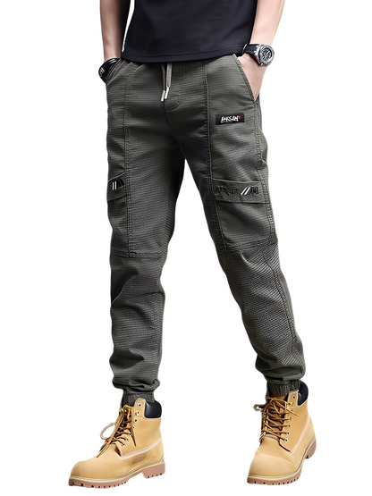 Alvin - Stilvolle Stretch-Jogginghose mit Kordelzug für Herren