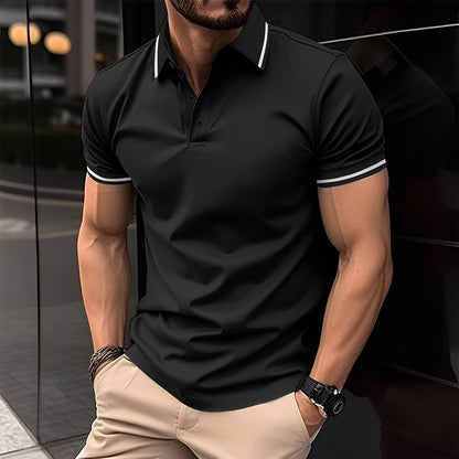 Mervyn - Lässiges, kurzärmeliges Sport-Poloshirt für Herren
