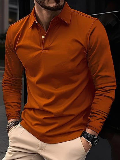 Burton - Klassisches Langarm-Poloshirt für Herren