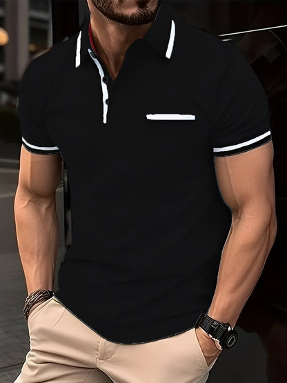 Garrick - Lässiges Poloshirt mit Tasche für Herren