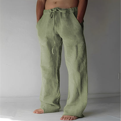 Wilmer - Lässige Freizeithose aus Leinen für Herren