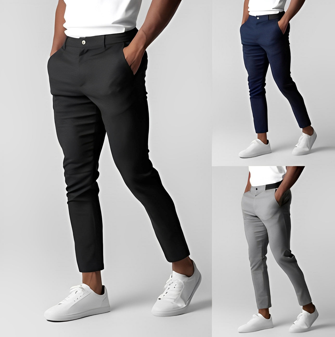 Justine - Lässige Slim-Fit-Chinohose für Herren