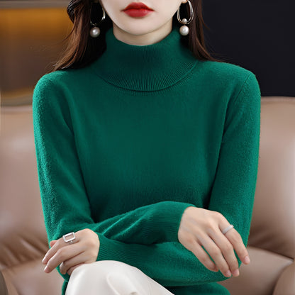 Jocelin - Schlanker Rollkragenpullover für Damen