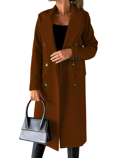 Rachelle - Formeller, warmer Trenchcoat für Damen