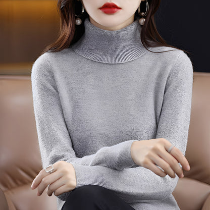 Jocelin - Schlanker Rollkragenpullover für Damen