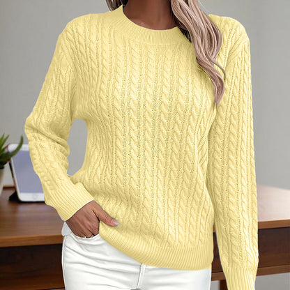 Adamina - Stilvoller strukturierter Pullover für Damen