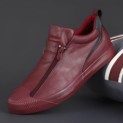 Nathan - Stilvolle Lederschuhe mit Reißverschluss für Damen