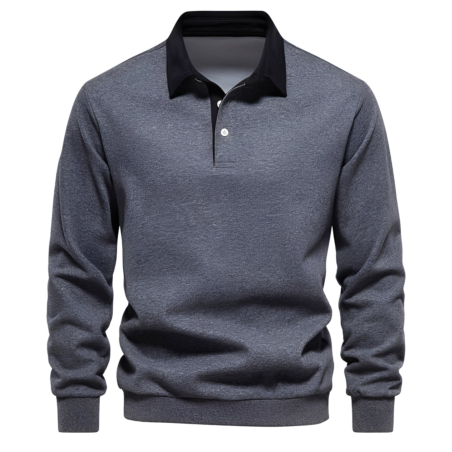 Shelton - Lässiges Langarm-Poloshirt für Herren