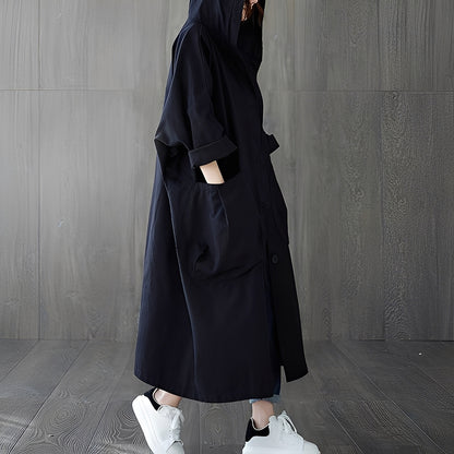 Myranda - Moderner Trenchcoat mit Taschen für Damen