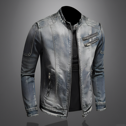 Lucas - Stilvolle Jeansjacke mit Taschen für Herren