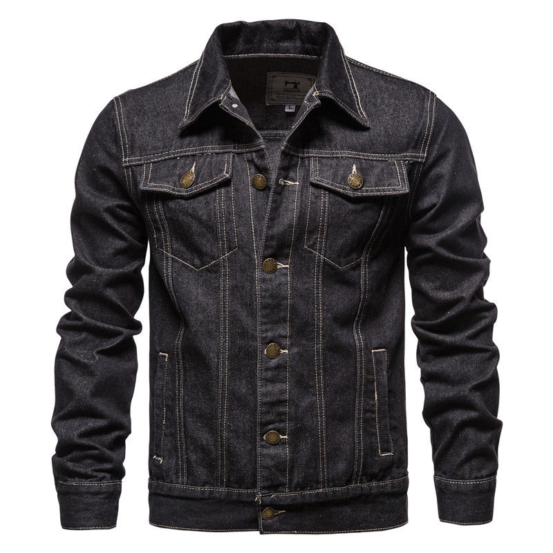 Winton - Klassische Truckerjacke aus Denim für Herren
