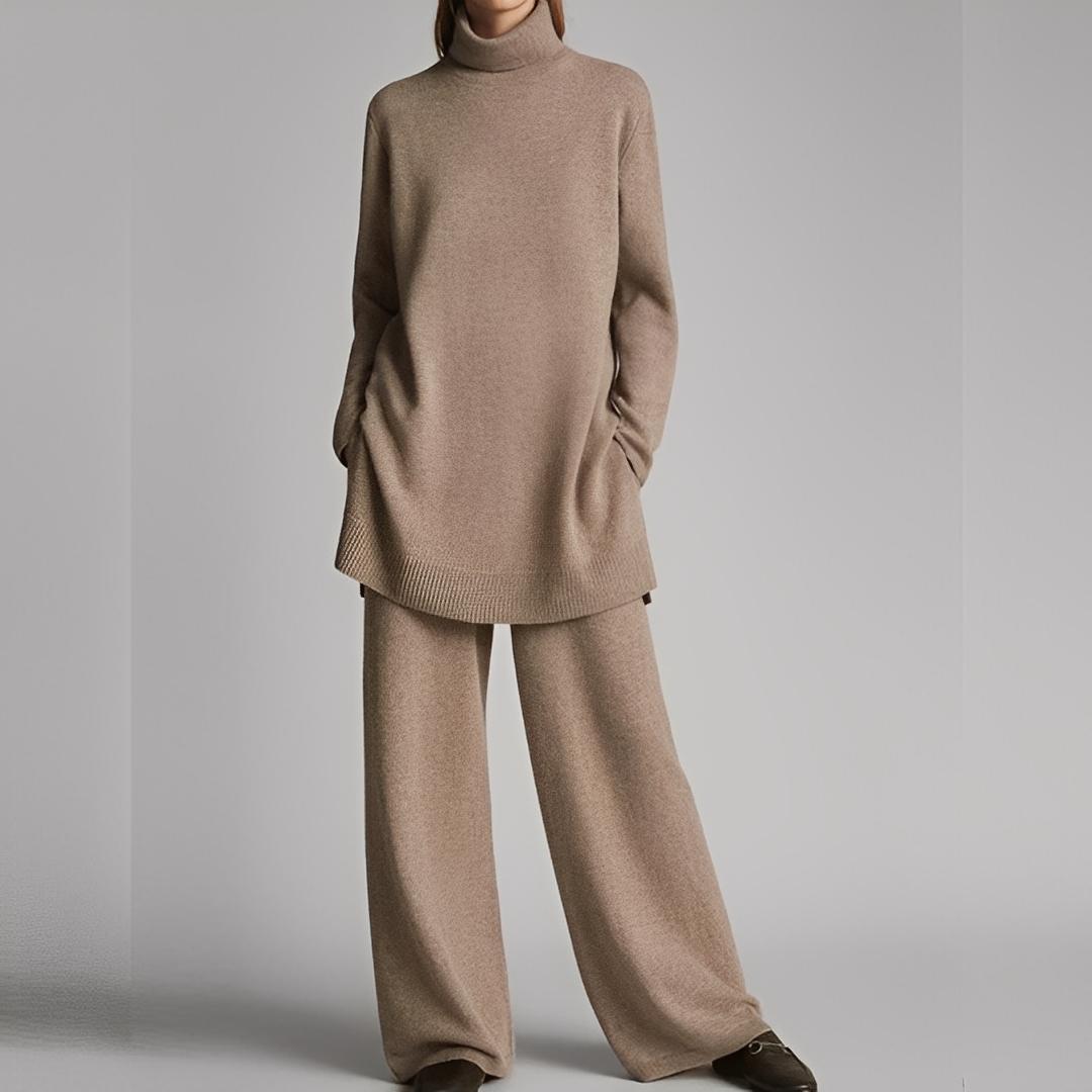 Mireille - Damen-Set aus leichtem Pullover und Winterhose