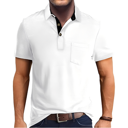 Abner - Retro-Poloshirt mit kurzen Ärmeln für Herren