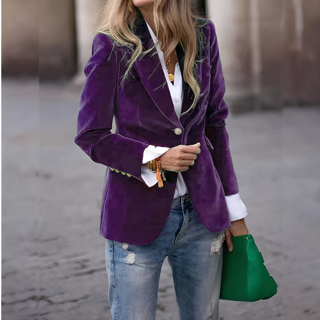 Lyliane - Zeitlose, legere Damenjacke mit Knöpfen