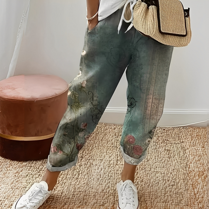 Jacinthe - Damenhose mit bequemem Kordelzug