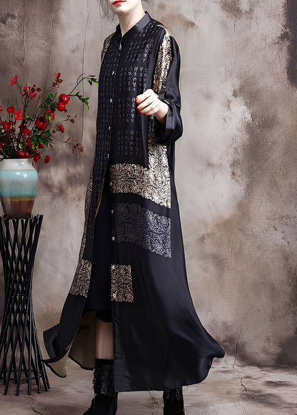 Collins - Stilvolles langes Kleid mit Print für Damen