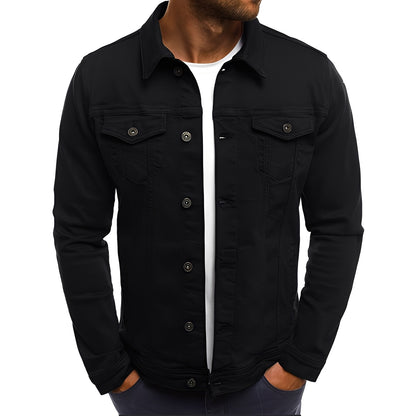 Steven - Stilvolle Jeansjacke mit Taschen für Herren