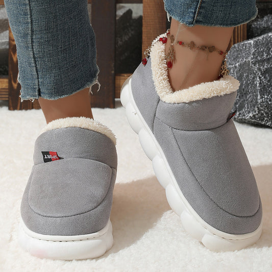 Rebecca - Stilvolle, warme Plüsch-Sneaker für Damen