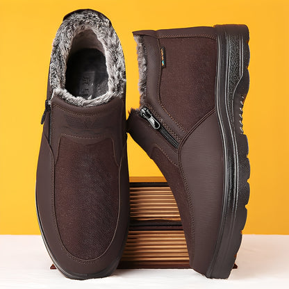Konnor - Stilvolle, mit Fleece gefütterte Winterschuhe für Herren