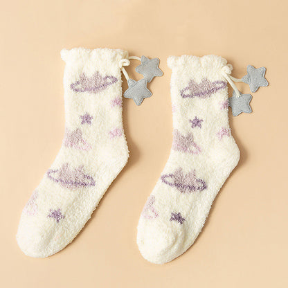 Ramona - Stilvolle, dicke Fleece-Wintersocken für Damen