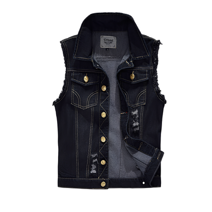 Morley - Retro-Jeansweste mit Taschen  für Herren