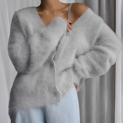 Emberly - Lässiger, locker sitzender Kaschmirpullover für Damen