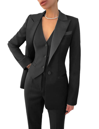 Keanna - Formelles dreiteiliges Business-Set für Damen