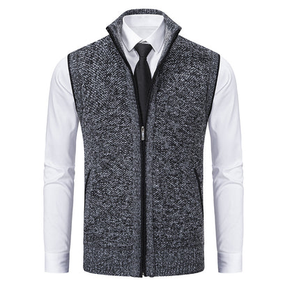 Samuel - Elegante Weste mit Reißverschluss für Herren
