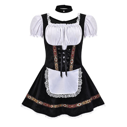 Delphia - Modernes Oktoberfest-Dirndl-Kurzkleid für Damen