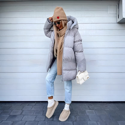 Catharine - Elegante, wattierte Parka-Jacke für Damen