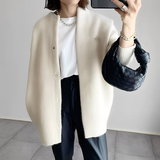 Dahlia - Stilvoller, locker sitzender Cardigan für Damen