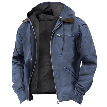 Adrian - Warme Outdoorjacke mit Kapuze für Herren