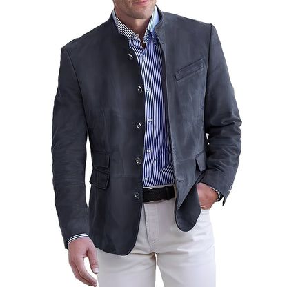 Brenden - Klassische Freizeitjacke mit Knöpfen für Herren
