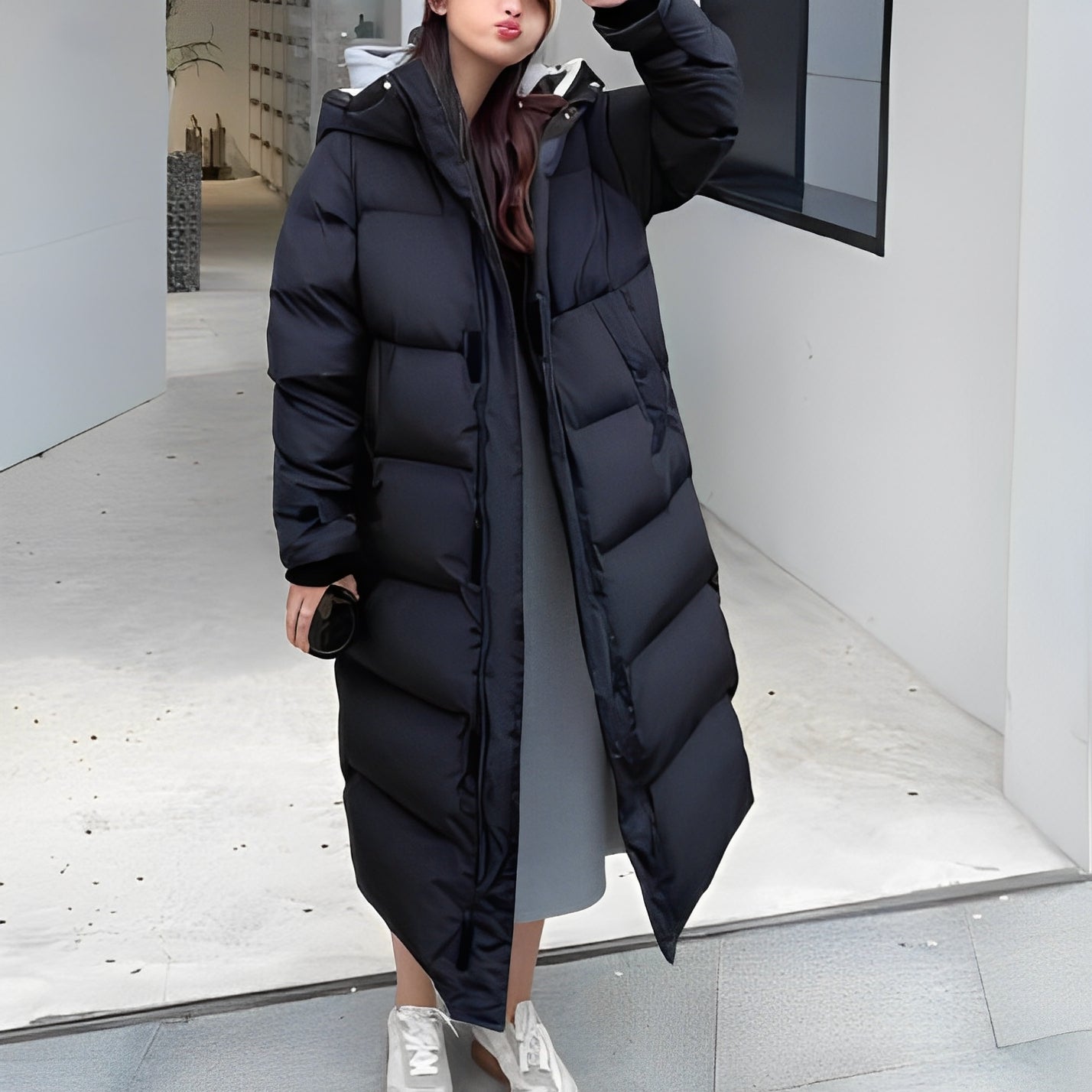 Yasmin - Stilvolle, wattierte Daunenjacke für Damen
