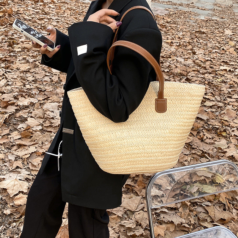 Shelley - Stilvolle Strohtasche für Damen