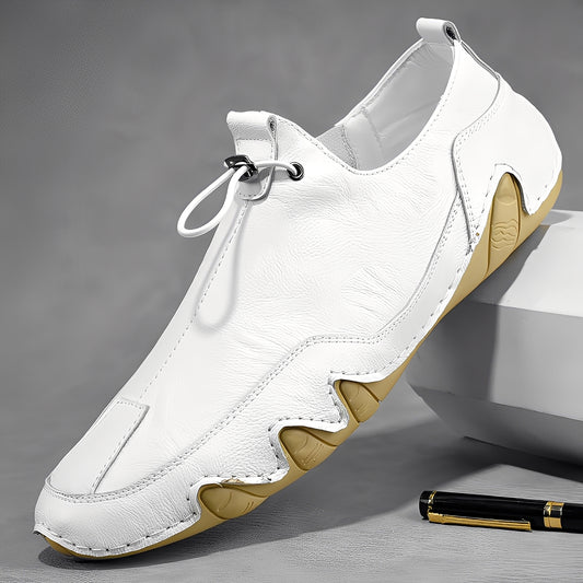 Everard - Stilvolle, locker sitzende Leder-Slipper für Herren