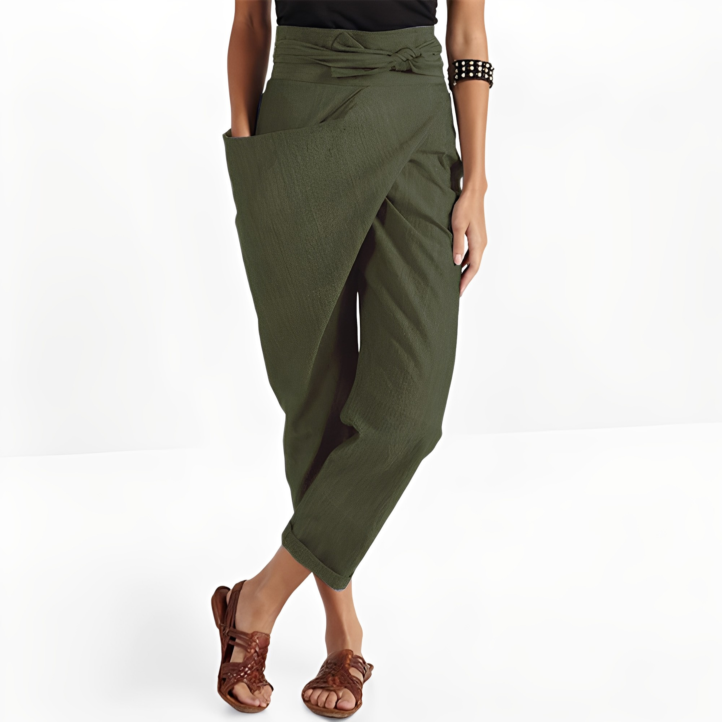 Courteney - Lässige Haremshose mit hoher Taille für Damen