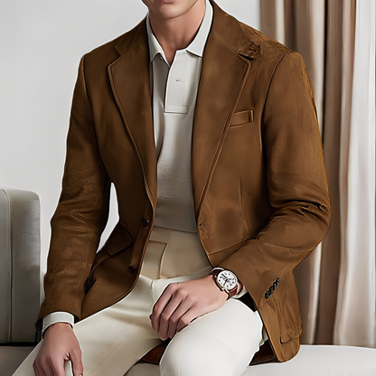 Martin - Eleganter Anzugblazer mit Knopf für Herren