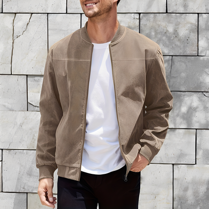 Easton - Klassische, stilvolle Wildlederjacke für Herren