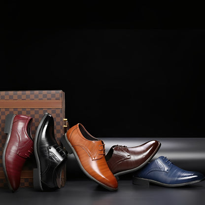 Desmond - Formelle Lederschuhe mit Brogue-Details für Herren