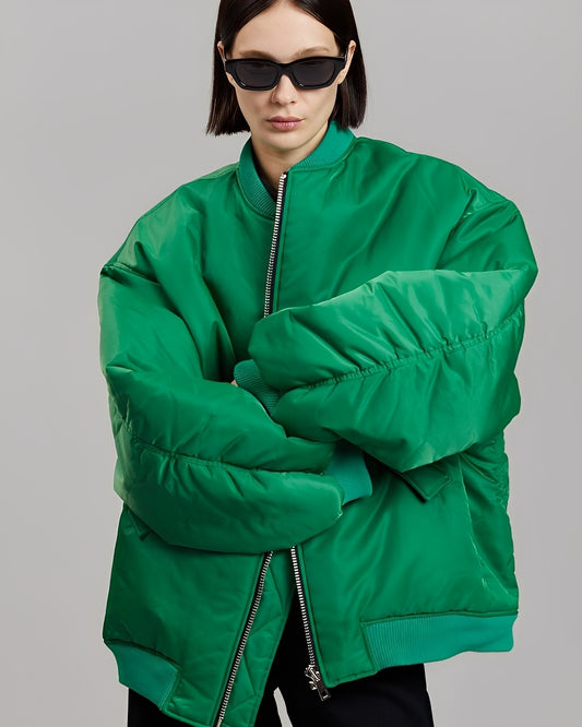 Coleen - Lässige Oversize-Bomberjacke für Damen