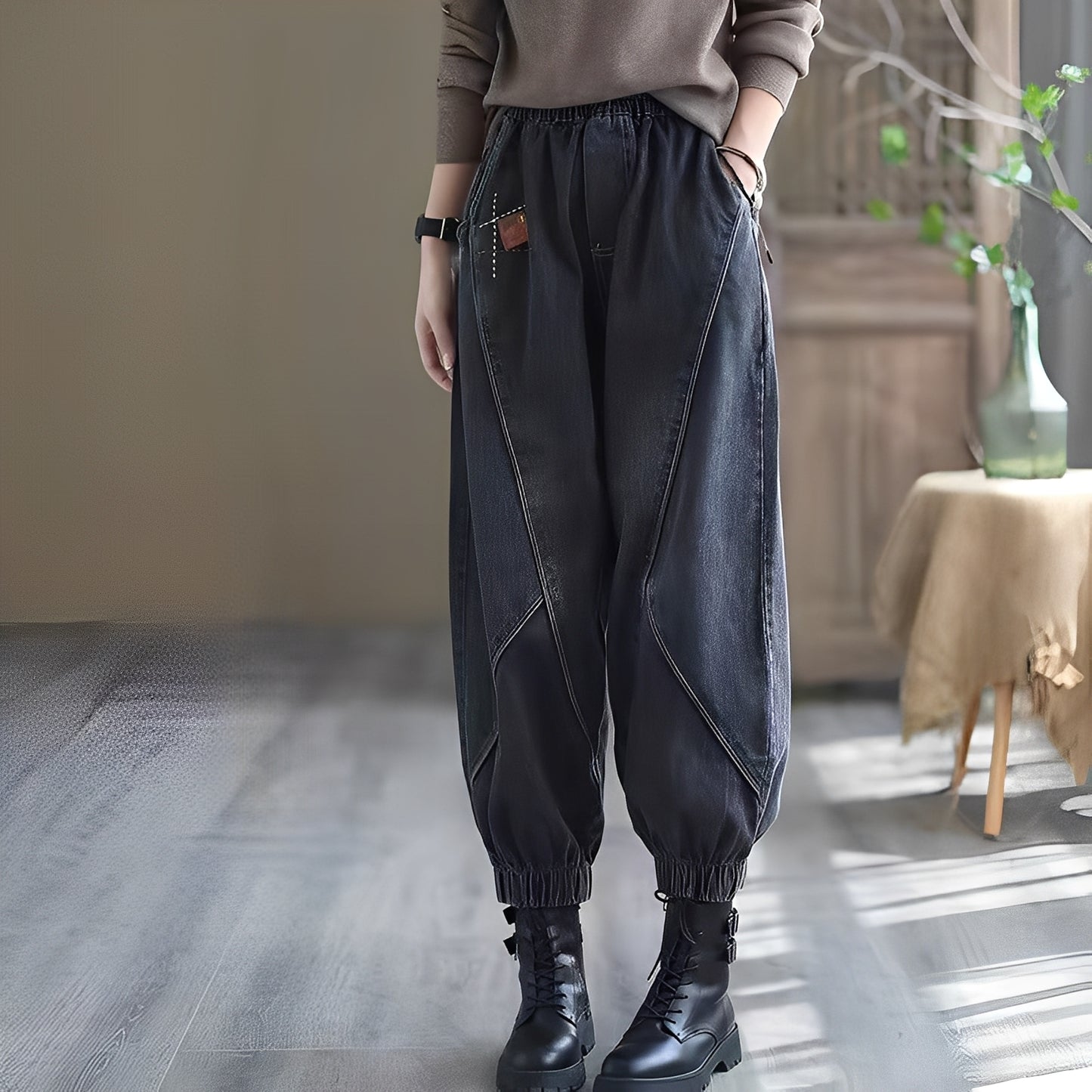 Shyanne - Klassische Jeans mit elastischem Bund für Damen