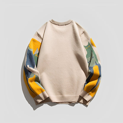 Davin - Stilvoller Pullover mit Aufdruck für Herren