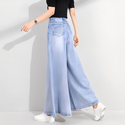 Jasmine - Stilvolle Jeans mit weitem Bein für Damen
