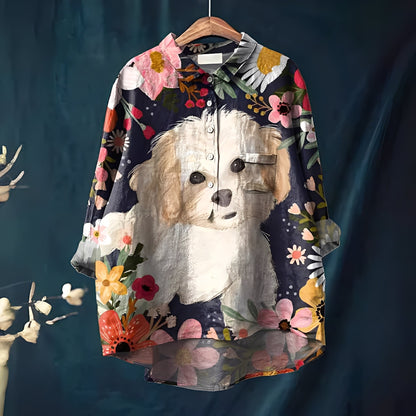 Gwenaël - Klassische Damenblusen mit langen Ärmeln