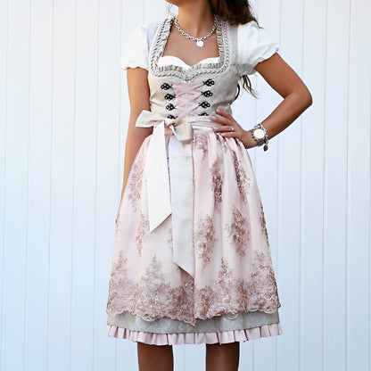 Kaylie - Traditionelles Frauenkleid mit Schürze für das Oktoberfest