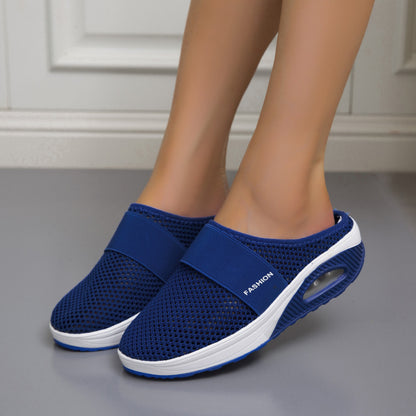 Wendi - Orthopädische Slip-On-Keilsandalen für Damen