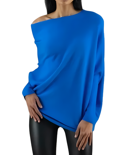 Gabrielle - Modischer Off-Shoulder-Pullover für Damen