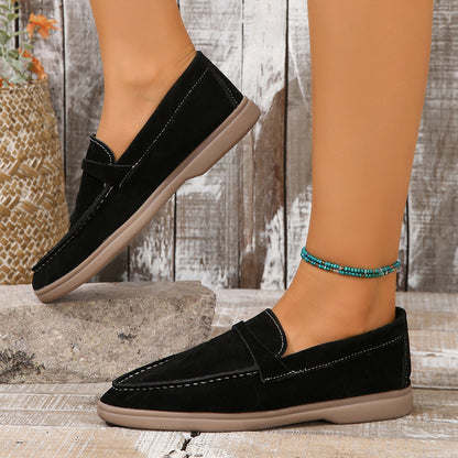 Yasmine - Klassische Wildlederschuhe für Damen